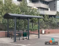 METALCRAFT - Металлическая сборно-разборная беседка "MetalCraft" 3000х3000 мм