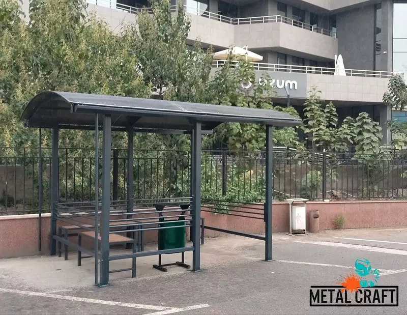 Металлическая сборно-разборная беседка "MetalCraft" 3000х3000 мм