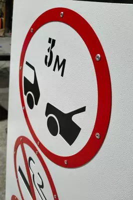 Информационный стенд для АЗС (классический) "MetalCraft" Только в розницу