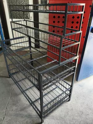 Металлический стол-стеллаж "Metalcraft", г/п 100 кг, 1250х600х1350/1250х380х450 мм