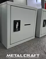 Металлический бухгалтерский шкаф "MetalCraft" 400×400×400 мм