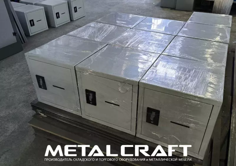 Металлический бухгалтерский шкаф "MetalCraft" 400×400×400 мм