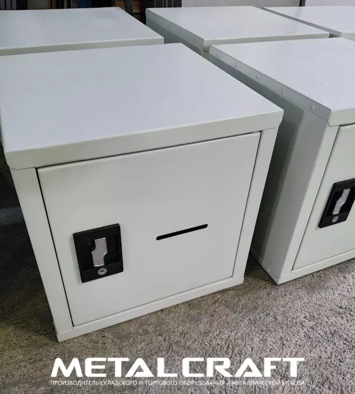 Металлический бухгалтерский шкаф "MetalCraft" 400×400×400 мм
