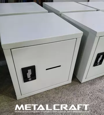 Металлический бухгалтерский шкаф "MetalCraft" 400×400×400 мм