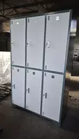 Шкаф для раздевалки 6-ти секционный металлический
