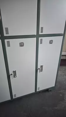   Шкаф для раздевалки 6-ти секционный металлический