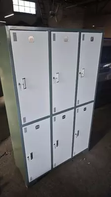  Шкаф для раздевалки 6-ти секционный металлический Chakana savdo