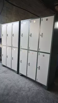  Шкаф для раздевалки 6-ти секционный металлический METALCRAFT