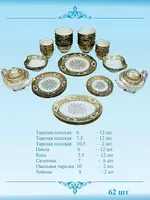 Набор Самаркандской посуды