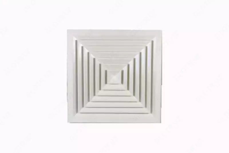 Dampersiz kvadrat shiftli diffuzer