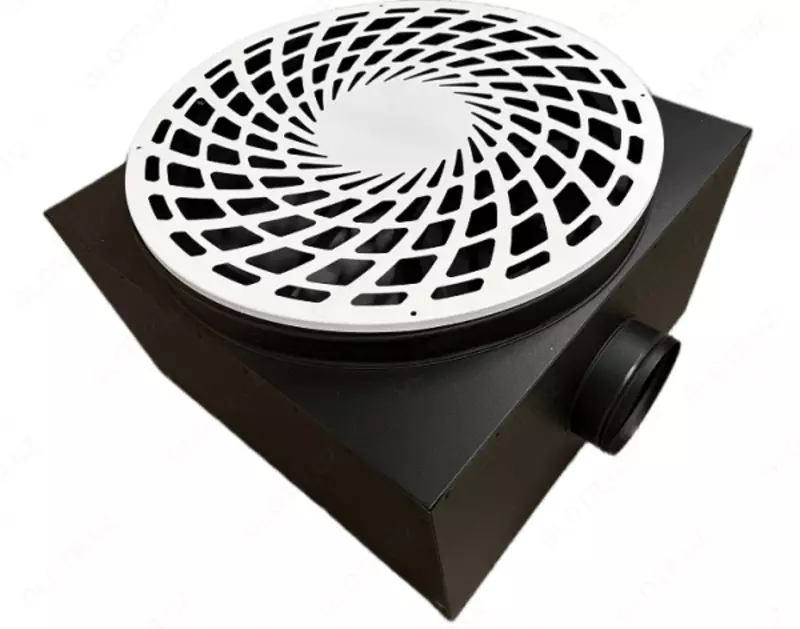 Круглый вихревой диффузор