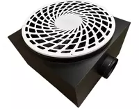 Круглый вихревой диффузор