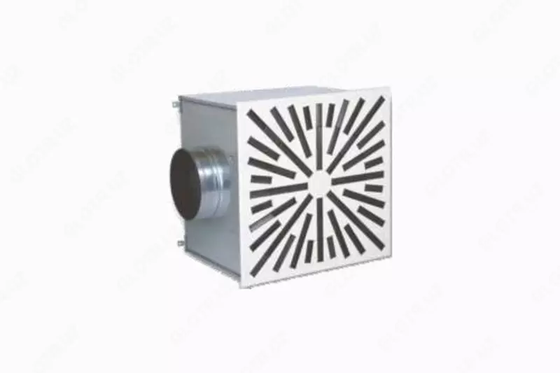 Квадратный вихревой диффузор