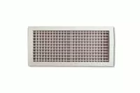 Двухстворчатые решетки без дэмфера