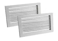 Двухстворчатые решетки с дэмферомм - по запросу