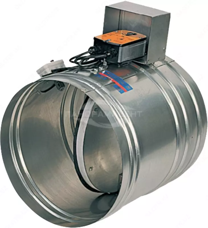 Клапан огнезадерживающий круглый - по запросу