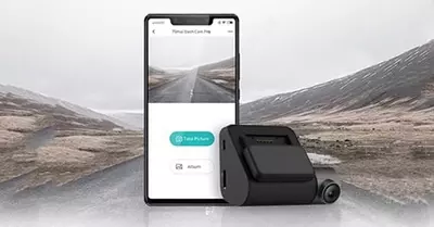 70mai Dash Cam Pro Plus A500S + Rear Cam Set (EU, qora rang) videoregistratori.