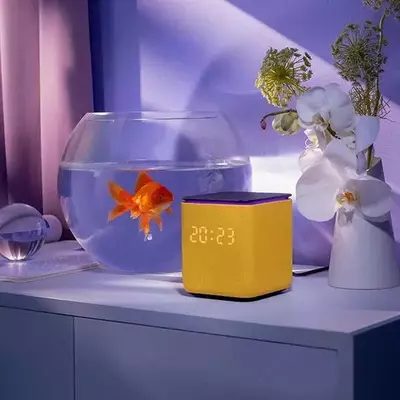 Умная колонка Яндекс Станция Миди с Алисой 24Вт (оранжевый). - 2 099 000 сум / шт