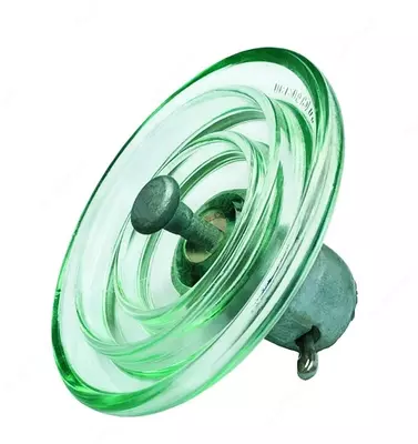 Shisha chashqachasimon osma chiziqli izolyator PS 120B. Shisha chashqachasimon osma chiziqli izolyator PS 120B.