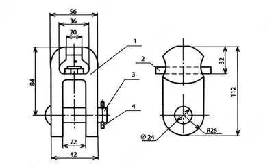Шплинт для крепежных соединений