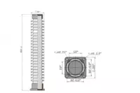 Изолятор стеклянный ИОС-110-600 УХЛ1