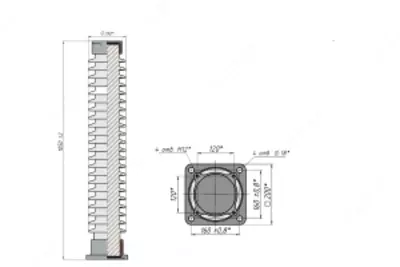 Изолятор стеклянный ИОС-110-600 УХЛ1