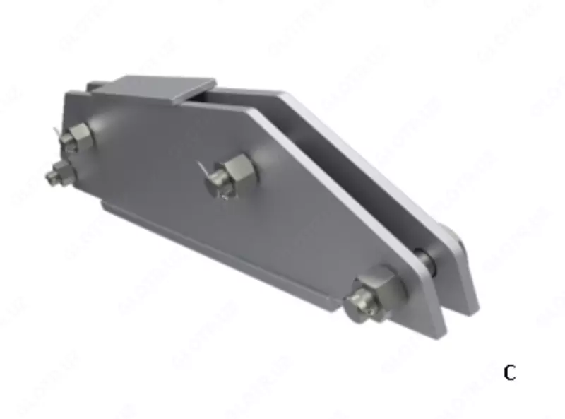 Коромысло двухцепное двухреберное 2КД2-30-1 с двумя точками крепления