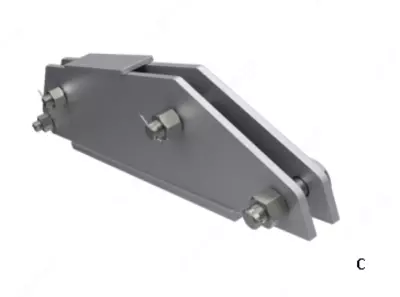 Коромысло двухцепное двухреберное 2КД2-30-1 с двумя точками крепления