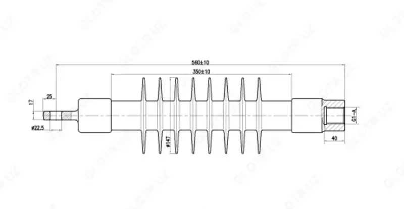 Изоляторы фиксаторные ФСПКр -70-25/0