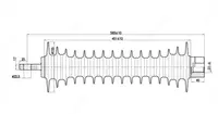 Изоляторы фиксаторные ФСПКр -70-25/1