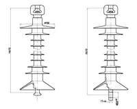 изоляторы подвесные ПСПКр 70-25/0