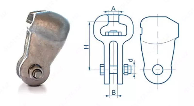 Ikki bilakli quloq U2-12-16