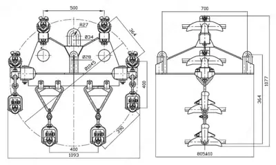 Зажимы поддерживающие 8ПГН2-5-20