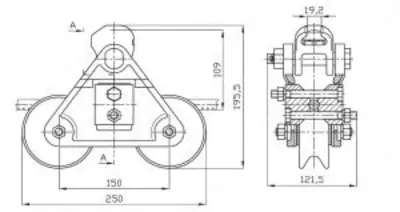 Зажимы поддерживающие ПГУ-2-1