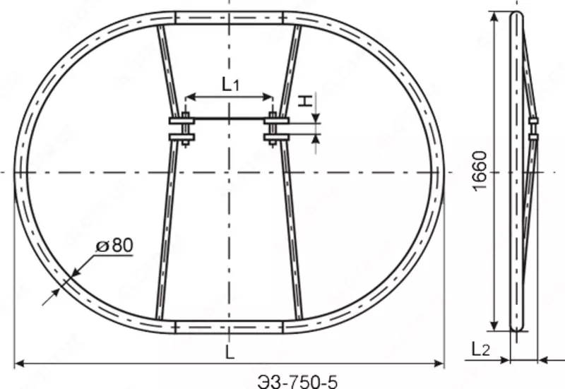 Защитные экраны ЭЗ-1500-1