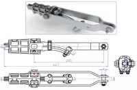 Зажимы натяжные клиновые ЗНК-30-2