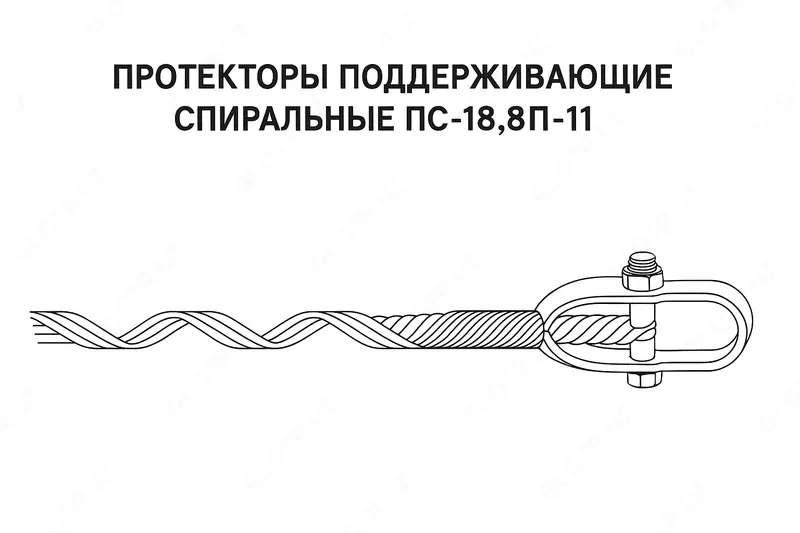 Протекторы поддерживающие спиральные ПС-18