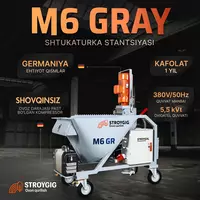 M6 GRAY – Современная штукатурная станция - 57 600 000 сум