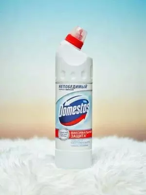 Универсальное чистящее средство для туалета и ванны "Domestos"