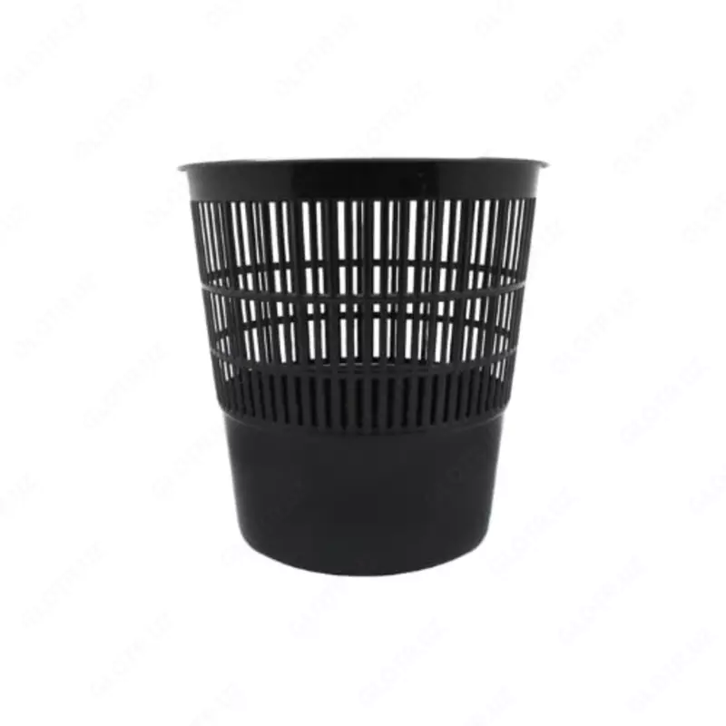 Корзина пластиковая (для бумаг) объем 9 литров (Ассортимент)