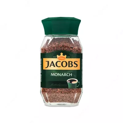 Кофе растворимый "Jacobs" Monarch, 95 гр., стекл. банка