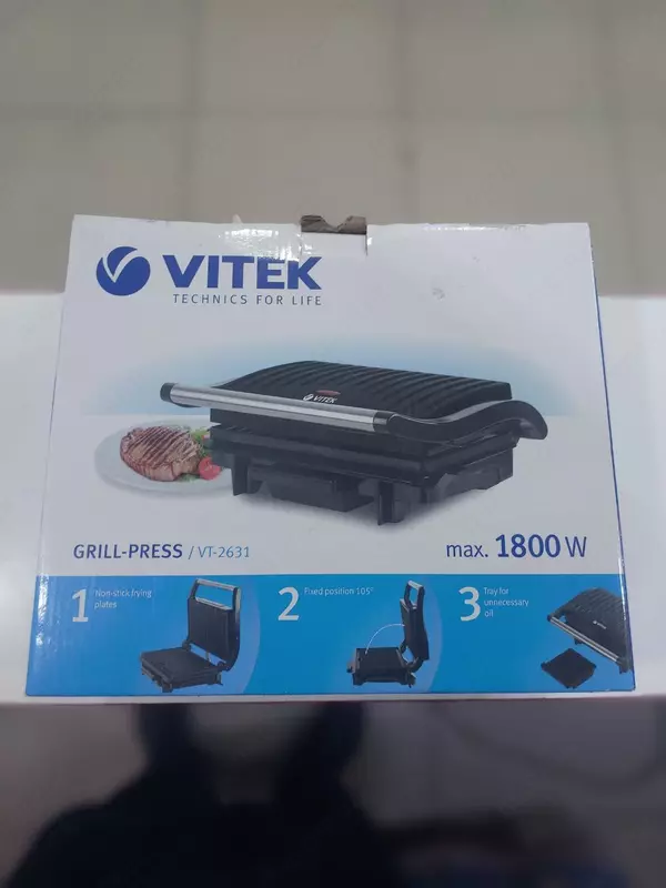 630 000 so'm Grill-toster VITEK VT-2631