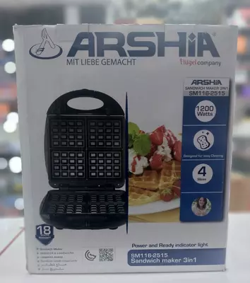 Гриль 3 в 1 Arshia CM116-2515 - 1 100 000 сум / шт