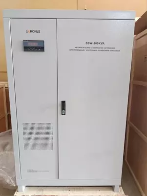 200Kva Honle SBW Полноавтоматический компенсированный стабилизатор. Honle Group