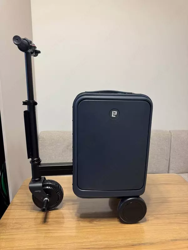  ShopUzb - Электрический чемодан-самокат — надёжный  складной  стильный.