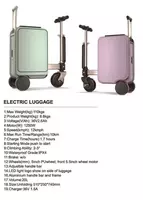  Электрический чемодан-самокат — надёжный  складной  стильный. - Чемоданы