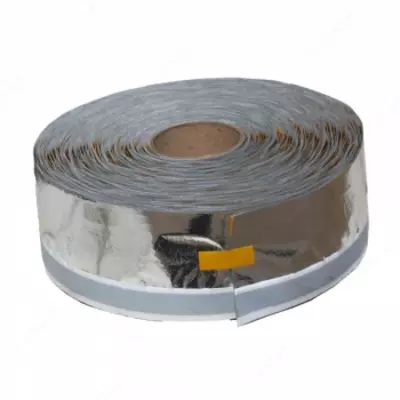 Оконная лента герметизирующая алюминиевая Липлент- МФТС 100