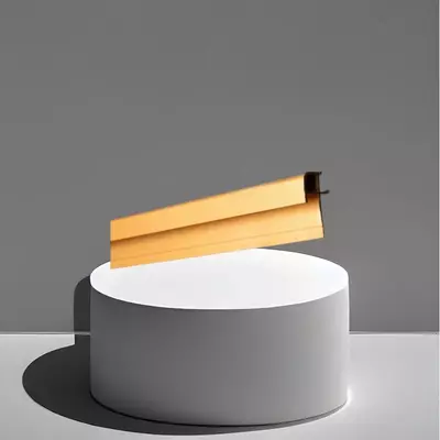 Алюминиевый наружный угол «Золото»