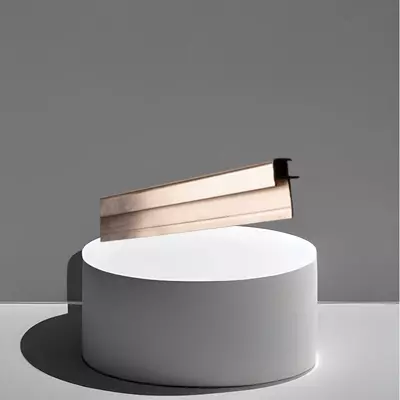 Алюминиевый наружный угол «Бронзовый»