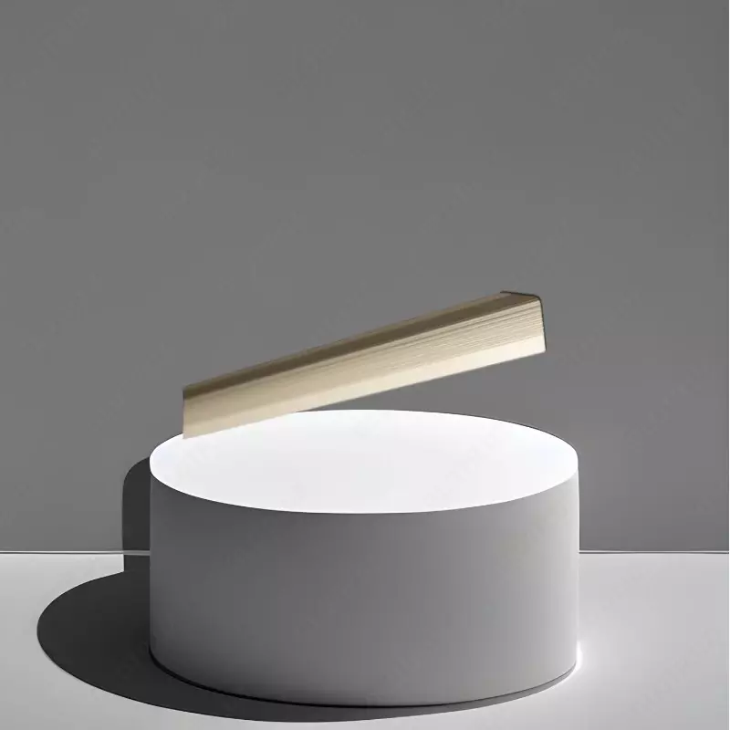 Алюминиевый наружный угол Г-образный «Серый» - по запросу